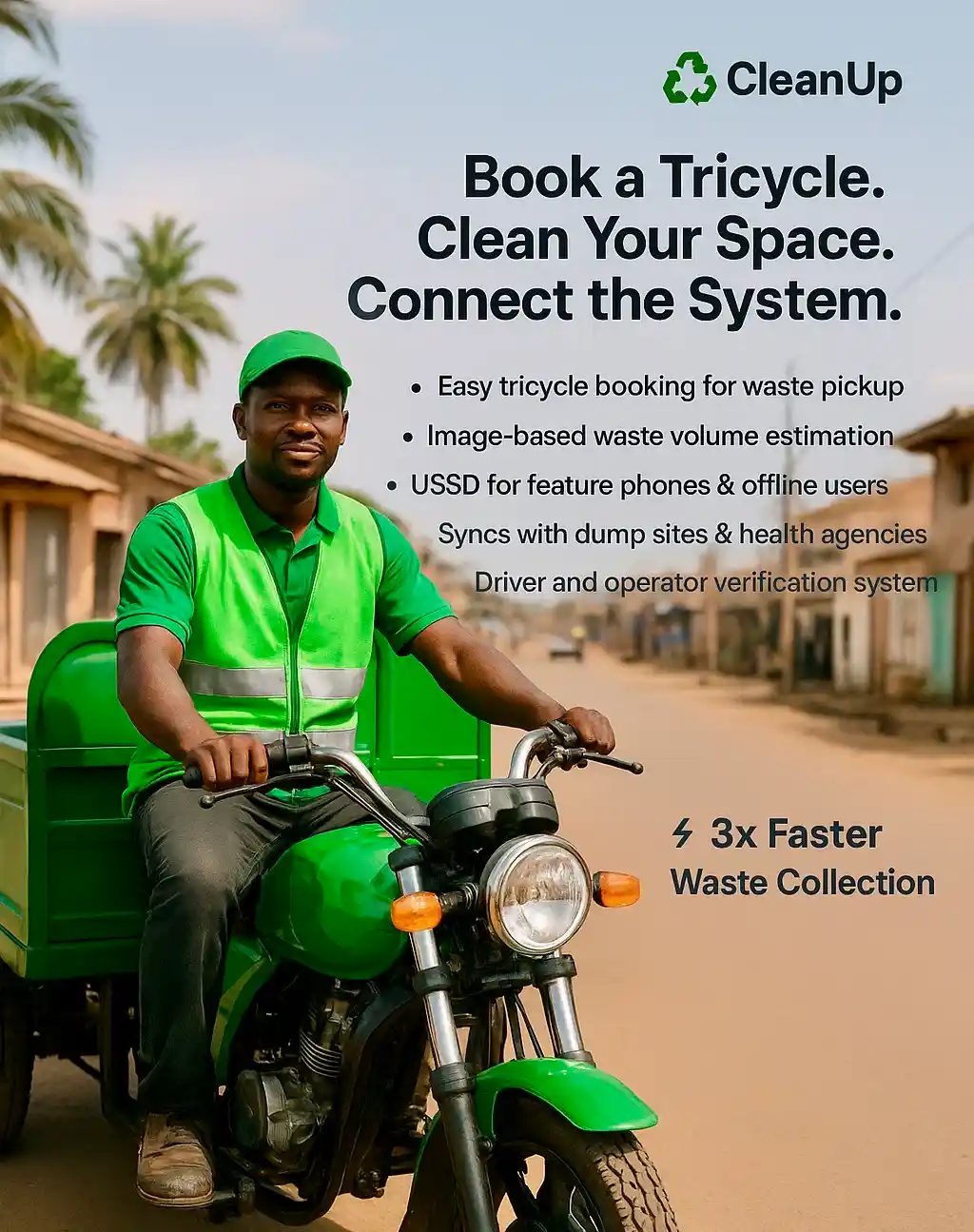 CleanUp Waste Management Platform Preview